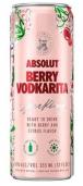 Absolut - Berry Vodkarita Sparkling (4 pack cans)
